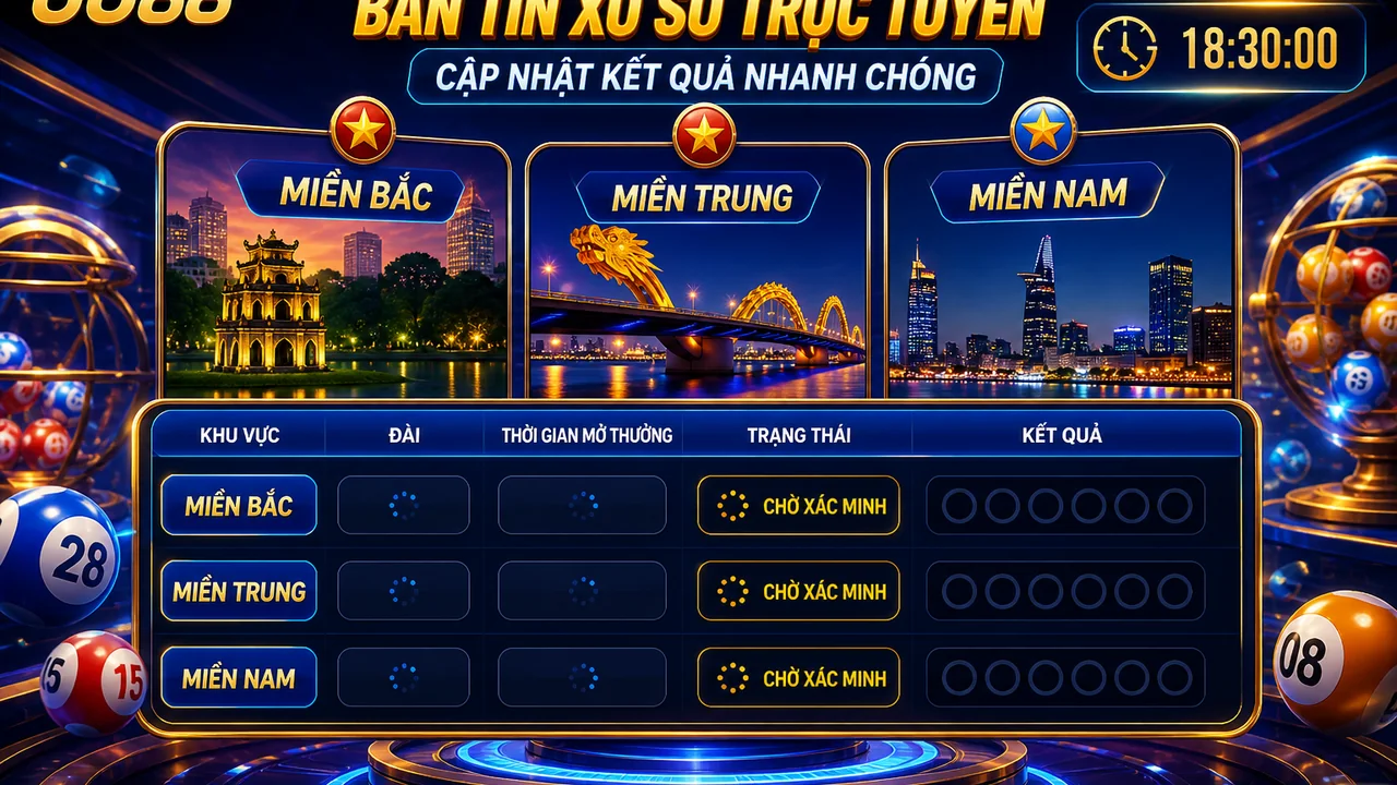 Lịch quay và bảng theo dõi mới: uu88 xổ số hôm nay cập nhật kỳ quay mới
