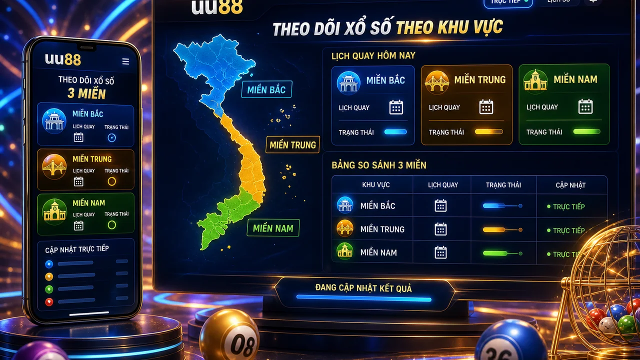 Theo dõi luồng quay phù hợp: so sánh xổ số các tỉnh hôm nay trên uu88